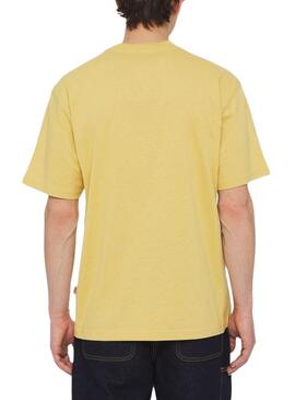 Camiseta Dickies Luray Bolso Amarelo Para Homem