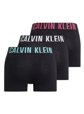 Pack Cuecas Calvin Klein Jeans Pretas para Homens