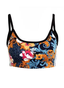 Top Adidas Her Studio London Azul para Mulher