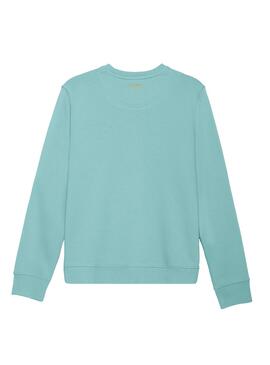 Sweat Klout Basic Turquesa para Homem 