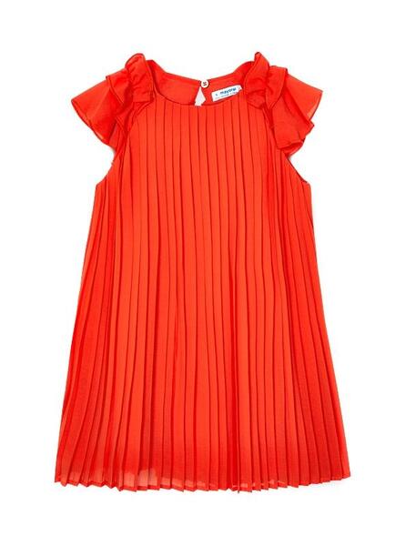 Vestido sales vermelho mayoral