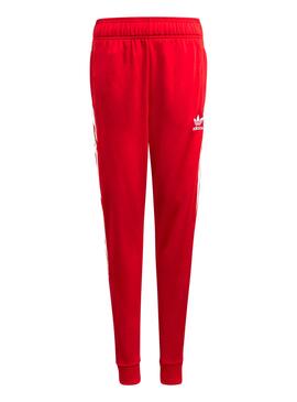 Calças de treino Adidas Vermelho para Menino e Menina