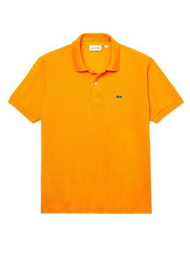Polo Lacoste Basic Orange para Homem