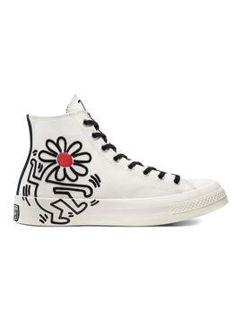 Sapatilhas Converse x Keith Haring Chuck'70 Branco