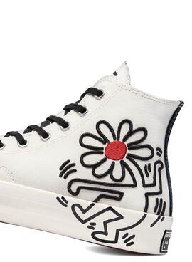Sapatilhas Converse x Keith Haring Chuck'70 Branco