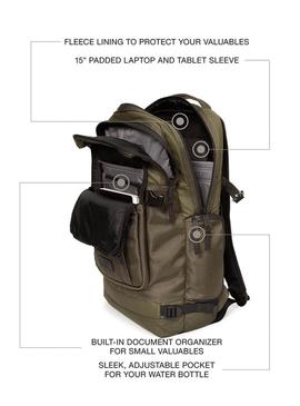 Mochila Eastpak Authentic Connect Tecum L Verde