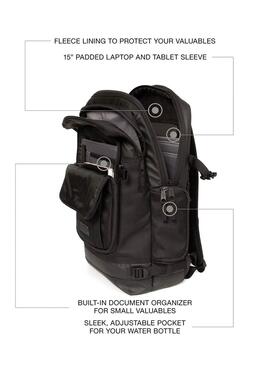 Mochila Eastpak Authentic Connect Tecum L Preto