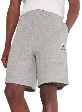 Bermuda Superdry Sportstyle Cinza Homem