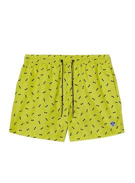 Swimsuit North Sails Volley Combo 4 Amarelo Homem