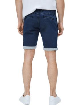 Bermuda Pepe Jeans James Short Azul Marinho para Homem