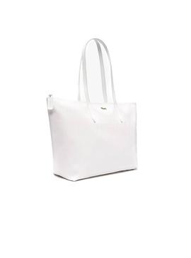 Bag Lacoste L Shopping Branca Mulher 