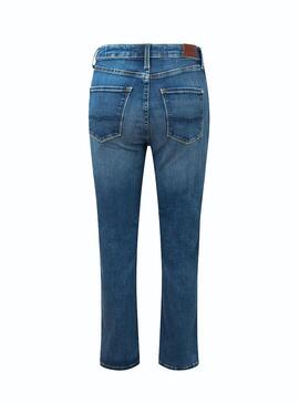 Jeans Pepe Jeans Dion 7/8 Azul para Mulher