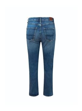 Jeans Pepe Jeans Dion 7/8 Azul para Mulher