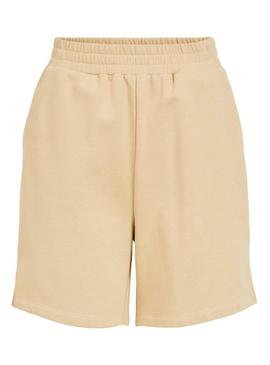 Bermuda Vila Visvilla Beige para Mulher