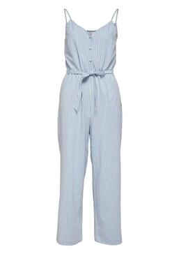 Jumpsuit Only Betti Life Strap Azul para Mulher