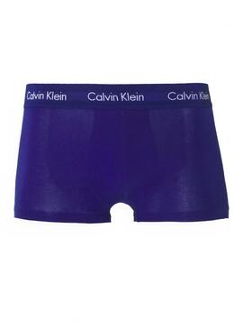 Cuecas Calvin Klein Baixa Ascensão Azul Homem