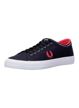 Sapatilhas Fred Perry Kendrick Canvas Navy