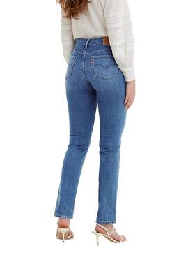 Jeans Levis 312 Shaping Azul Mulher