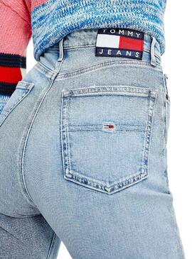 Jeans Tommy Jeans Julie Azul Mulher