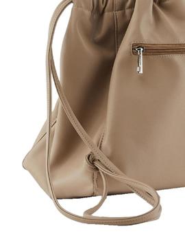 Saco Pieces Talli Beige para Mulher