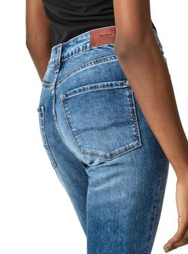 Jeans Pepe Jeans Regent Azul Mulher