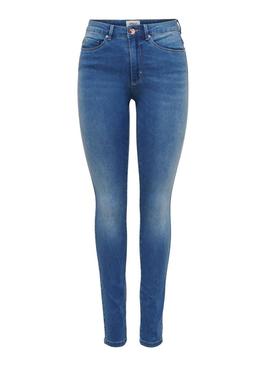 Jeans Only Royal Life Azul para Mulher