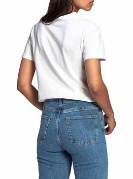 T-Shirt Adidas Trefoil Branco para Mulher