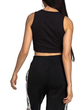 Top Adidas Tank Crop Preto para Mulher