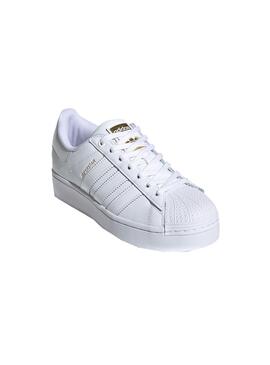 Sapatilhas Adidas Superstar Bold Branco para Mulher