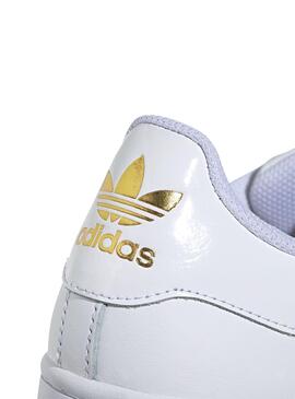 Sapatilhas Adidas Superstar Bold Branco para Mulher