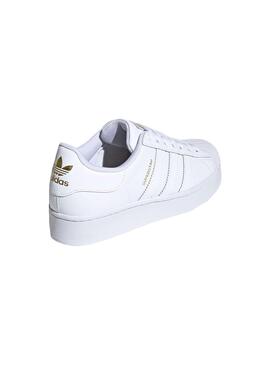 Sapatilhas Adidas Superstar Bold Branco para Mulher