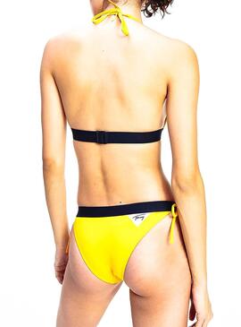 Braguita Bikini Tommy Jeans Cheeky Amarelo Mulher