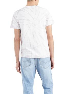 T-Shirt Levis Original Iris Dye Branco Homem