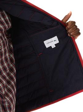 Jaqueta vermelha Lacoste Blouson para Homem