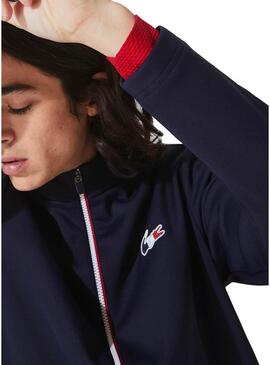 Casaca Lacoste French Logo Azul Marinho para Homem