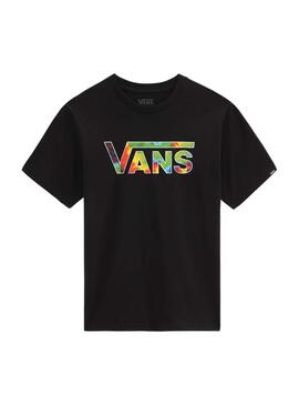 T-Shirt Vans Classic Logo Fill Preto para Menino
