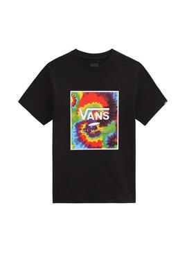T-Shirt Vans Print Box Preto para Menino
