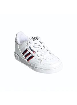 Sapatilhas Adidas Continental 80 Branco para Meninos