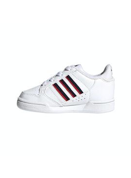 Sapatilhas Adidas Continental 80 Branco para Meninos