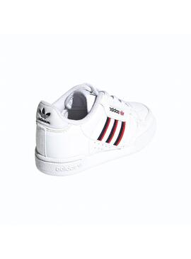 Sapatilhas Adidas Continental 80 Branco para Meninos