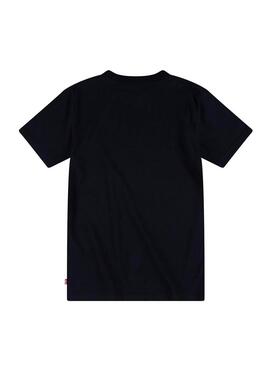 T-Shirt Levis Camo Preto para Menino