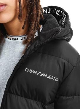 Casaca Calvin Klein Jeans Tape Preto Menino