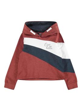 Sweat Name It Flaspain Bordeaux para Menina