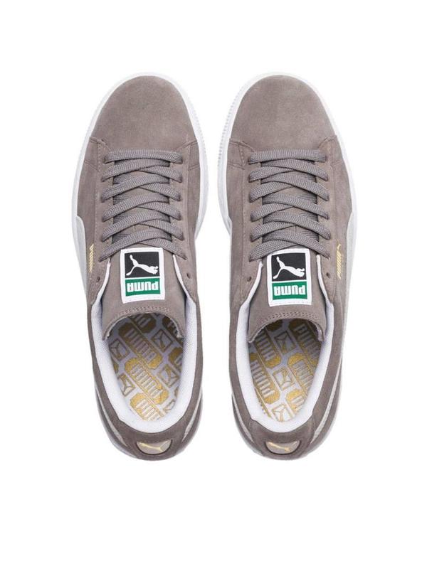 Puma suede hot sale classic cinza
