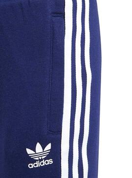 Treino Adidas Hoodie Adicolor Azul para Meninos