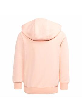 Treino Adidas Hoodie Adicolor Rosa para Menina