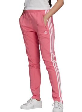 Calças Adidas Primeblue SST rosa para Mulher