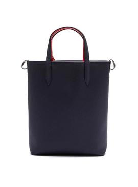 Bolsa Lacoste Tote Anna reversível Azul Marinho Mulher