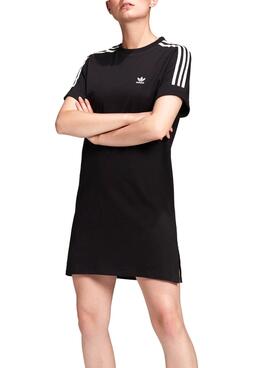 Vestido Adidas Roll-Up Preto para Mulher