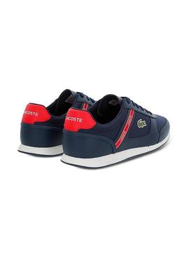 Sapato Lacoste Menerva Sport Azul Marinho Homem